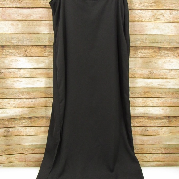a new day Black V-Neck Polyester Maxi Dress XL - Picture 5 of 16